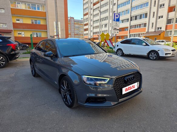 2019 Audi A3 III (8V) Рестайлинг, серый, 2150000 рублей - вид 5