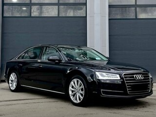 2013 Audi A8 Long III (D4) Рестайлинг, чёрный, 1950000 рублей, вид 1