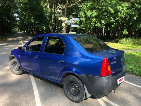 2007 Renault Logan I, синий, 235000 рублей, вид 5