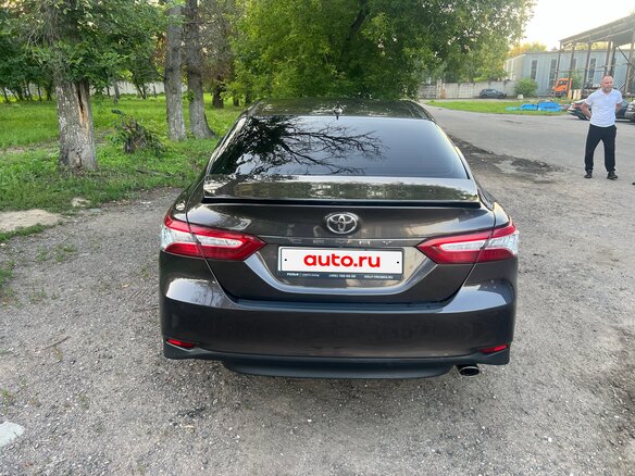 2019 Toyota Camry VIII (XV70), серый - вид 4