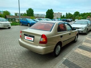2006 Hyundai Accent ТагАЗ II, бежевый, 199000 рублей, вид 4