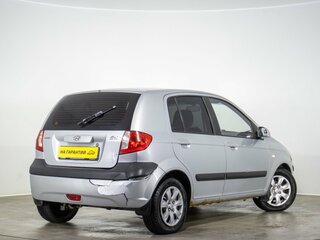 2007 Hyundai Getz I Рестайлинг, серебристый, 419000 рублей, вид 4