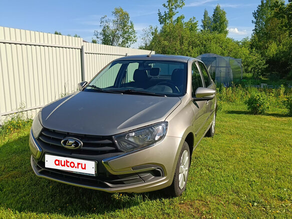 2020 Lada (ВАЗ) Granta I Рестайлинг, серый, 700000 рублей