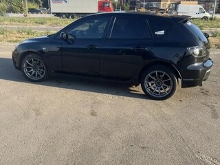 2008 Mazda 3 I (BK) Рестайлинг, чёрный, 600000 рублей, вид 2