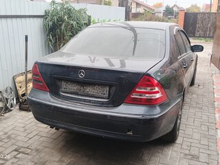 2001 Mercedes-Benz C-Класс 180 II (W203), синий, 470000 рублей, вид 4