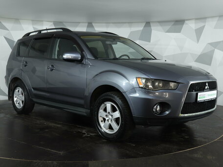 2011 Mitsubishi Outlander II Рестайлинг, серый, 979000 рублей, вид 3