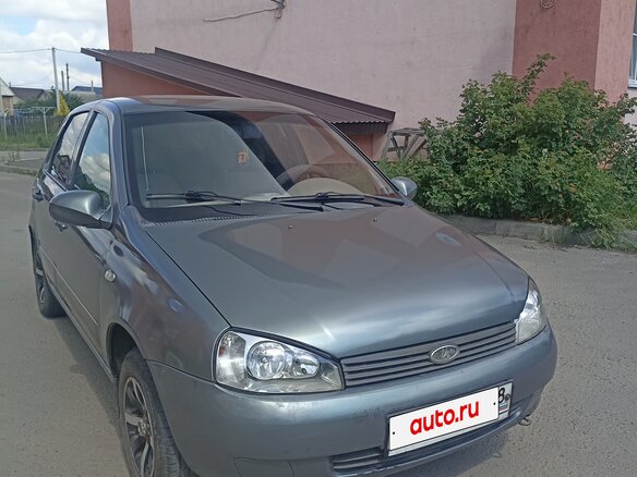 2008 Lada (ВАЗ) Kalina I, серый, 180000 рублей - вид 2