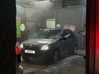 2010 Renault Logan I Рестайлинг, синий, 380000 рублей, вид 1