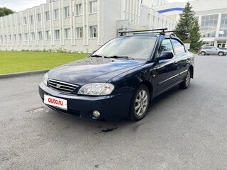 2008 Kia Spectra I Рестайлинг 2, синий, 210000 рублей, вид 1