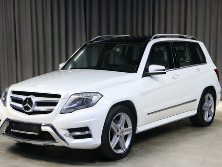 2013 Mercedes-Benz GLK-Класс 300 I (X204) Рестайлинг, белый, 1549000 рублей, вид 1