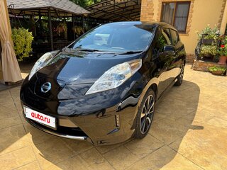 2015 Nissan Leaf (EM57) I (ZE0/AZE0), чёрный, 1185000 рублей, вид 1