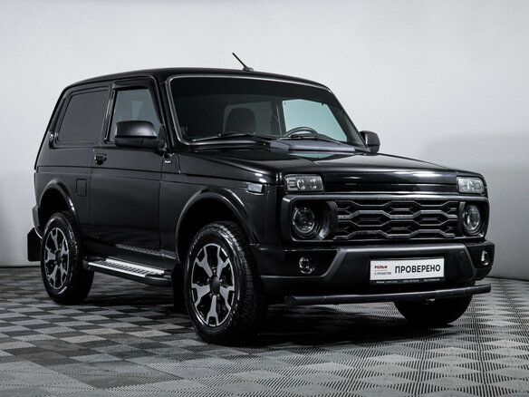 2023 Lada (ВАЗ) Niva Legend I, чёрный, 719000 рублей - вид 2