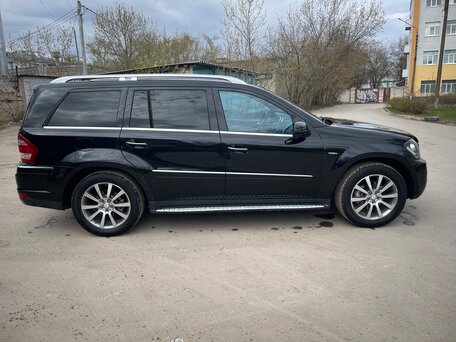 2012 Mercedes-Benz GL-Класс 350 I (X164) Рестайлинг, чёрный, 2100000 рублей, вид 4