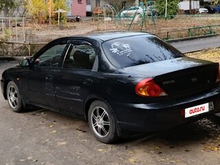 2008 Kia Spectra I Рестайлинг 2, чёрный, 145000 рублей, вид 2