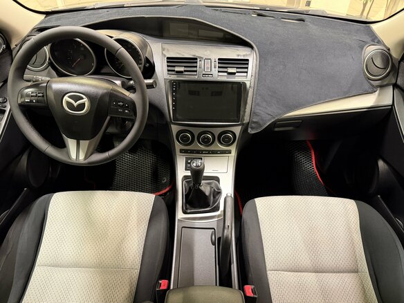 2009 Mazda 3 II (BL), коричневый, 675000 рублей - вид 7