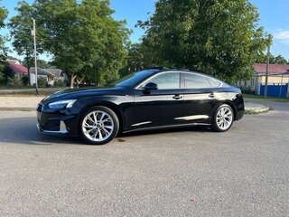 2022 Audi A5 Sportback 40 TFSI II (F5) Рестайлинг, чёрный, 3800000 рублей, вид 5