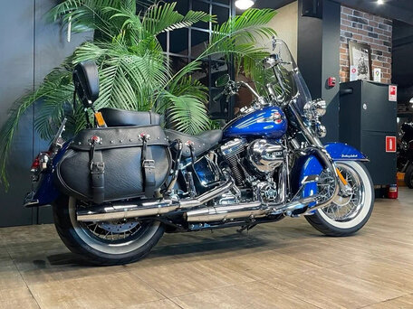 2015 Harley-Davidson Heritage, синий, 1850000 рублей, вид 2