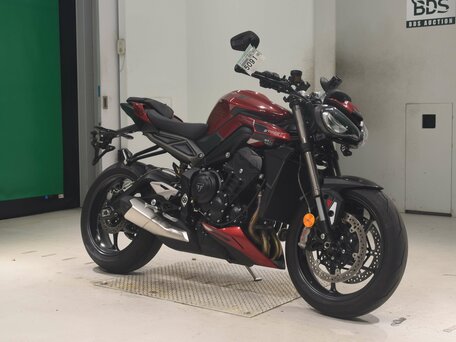 2024 Triumph Street Triple, красный, 1230000 рублей, вид 1