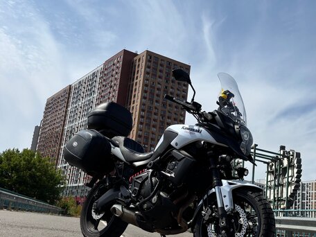 2013 Kawasaki Versys 650, белый, 470000 рублей, вид 3