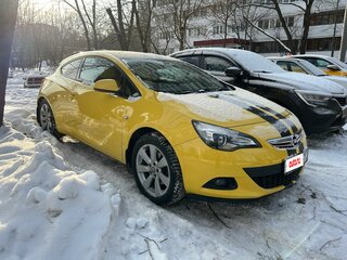 2015 Opel Astra GTC J Рестайлинг, жёлтый, 1099000 рублей, вид 3