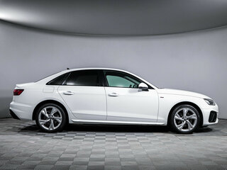 2020 Audi A4 35 TFSI V (B9) Рестайлинг, белый, 2769000 рублей, вид 4