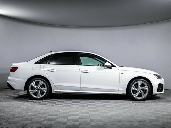 2020 Audi A4 35 TFSI V (B9) Рестайлинг, белый - вид 3