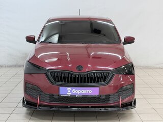 2021 Skoda Rapid II, красный, 1750000 рублей, вид 3