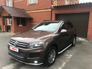 2012 Volkswagen Touareg II, коричневый, 2450000 рублей, вид 1