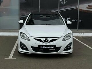 2011 Mazda 6 II (GH) Рестайлинг, белый, 850000 рублей, вид 2