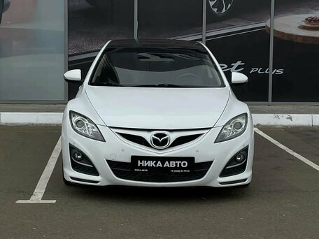 2011 Mazda 6 II (GH) Рестайлинг, белый, 765000 рублей, вид 2