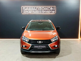 2021 Lada (ВАЗ) Vesta SW I, оранжевый, 1190000 рублей, вид 3