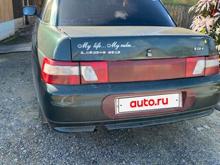 2002 Lada (ВАЗ) 2110, зелёный, 140000 рублей, вид 3