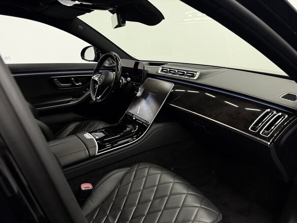 2021 Mercedes-Benz S-Класс 500 Long 4MATIC VII (W223), чёрный, 9300000 рублей - вид 6