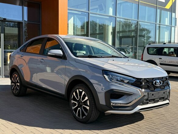 2026 Lada (ВАЗ) Vesta Cross I Рестайлинг (NG), серый - вид 4