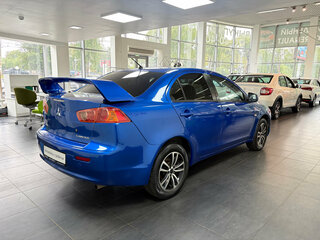 2008 Mitsubishi Lancer X, синий, 454000 рублей, вид 4