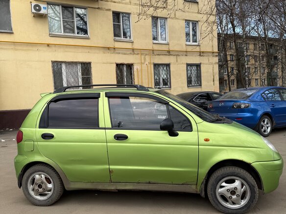 2007 Daewoo Matiz I Рестайлинг, зелёный, 125000 рублей - вид 3