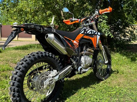2023 Kayo T4 300 Enduro PR, красный, 170000 рублей, вид 4