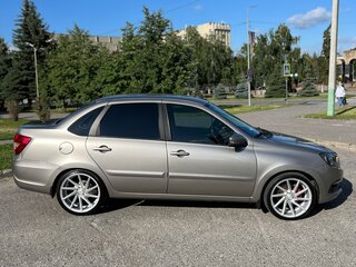 2021 Lada (ВАЗ) Granta I Рестайлинг, серый, 770000 рублей, вид 4