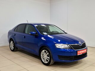 2018 Skoda Rapid I Рестайлинг, синий, 870000 рублей, вид 3