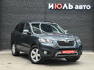 2011 Hyundai Santa Fe II Рестайлинг, серый, 1500000 рублей, вид 3