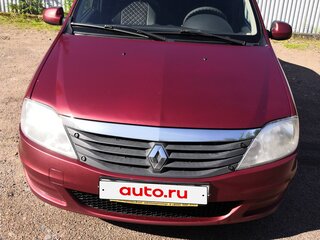2013 Renault Logan I Рестайлинг, красный, 550000 рублей, вид 5
