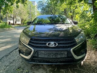 2017 Lada (ВАЗ) Vesta I, чёрный, 590000 рублей, вид 1