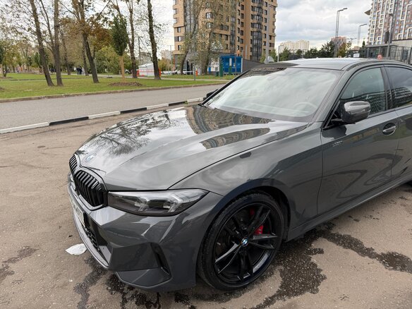 2023 BMW 3 серии 330i xDrive VII (G2x) Рестайлинг, серый, 6000000 рублей - вид 2