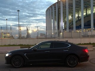 2018 Genesis G70 I, коричневый, 2600000 рублей, вид 4