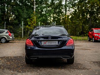 2017 Mercedes-Benz C-Класс 200 IV (W205), синий, 2399000 рублей, вид 4