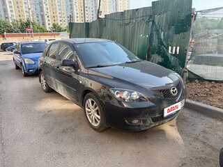 2007 Mazda 3 I (BK) Рестайлинг, чёрный, 330000 рублей, вид 1