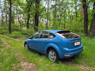 2008 Ford Focus II Рестайлинг, синий, 525000 рублей, вид 3