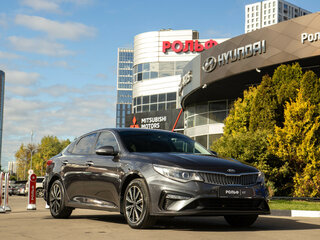 2019 Kia Optima IV Рестайлинг, серый, 1748000 рублей, вид 2