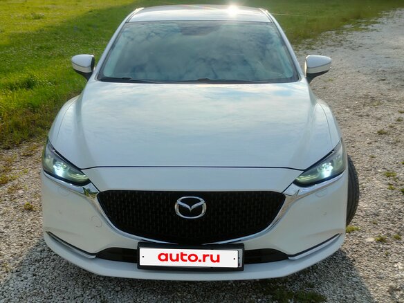2019 Mazda 6 III (GJ) Рестайлинг 2, белый, 2300000 рублей - вид 16