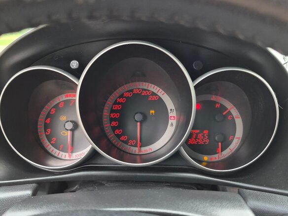 2007 Mazda 3 I (BK) Рестайлинг, чёрный - вид 6